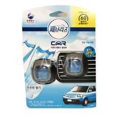 페브리즈 맑은 하늘 바람 차량용 탈취제, 2개입, 1개