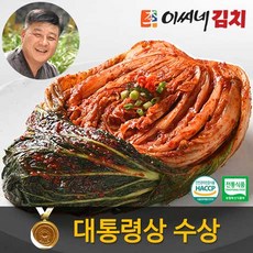 이씨네포기김치 2kg 국내산재료 이씨네김치 대통령상수상 포기김치, 1개