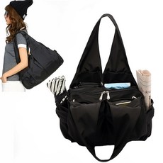 루루백 포켓 숄더백 생활방수 여성가방 캐쥬얼 가벼운 여행 보조가방