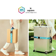 (2개묶음)허니콤브 캐리어벨트 캐리어벨트 캐리어밸트 NLIT-15294 캐리어데코 여행필수품 여행용품, 허니콤브 캐리어벨트B타입_핑크