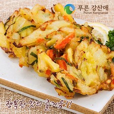 [푸른강산애] 영양가득 야채튀김 1000g_ 기획, 1000g, 2개