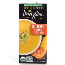 Imagine Food 버터너트 스쿼시 크리미 스프, 946ml, 1개