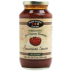 Tutti Frutti Farms 헤어룸 토마토 포모도로 소스, 694.6g, 1개