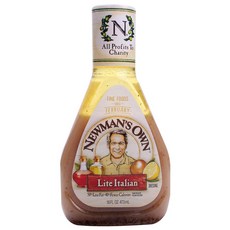 Newmans Own 라이트 이탈리안 드레싱, 473ml, 1개