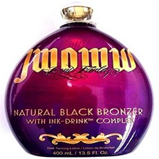 최고의 로션 Australian Gold Jwoww 천연 블랙 브론저 태닝 베드 로션, 단일상품