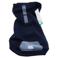엘라스토핏 케빈 강아지용 후드티, Navy, 1개
