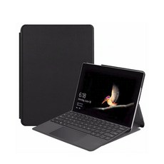 MS 서피스고4 3 2 1 Surface GO 플립 북커버 케이스, 블랙