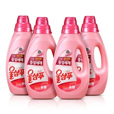 울샴푸 오리지널 중성세제 울세제 본품, 1L, 4개