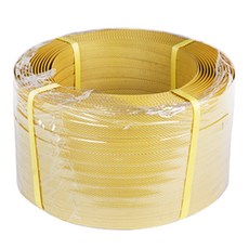 광해 PP밴드 수동밴딩끈 노랑 수동 10kg 18mm, 1개