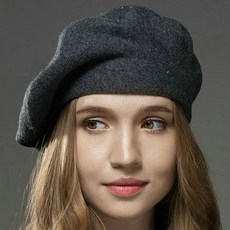 Joyce shop 양모베레모 베레모 헌팅캡 겨울모자 털모자 방한모자 여성모자