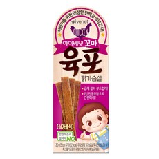 [아이배냇] 꼬마 육포 4종 특가 행사 [3만+사은품 증정 or 무료배송] 이유식, 4개, 꼬마 육포 닭가슴살