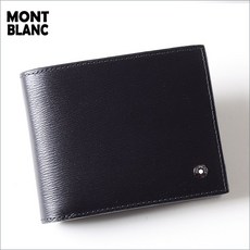 몽블랑 4810 WestSide 114687 머니클립 각인서비스 6포켓 반지갑