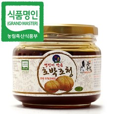 명인 호박조청 500g 수제청 조청분야 전통식품명인 강봉석, 1개