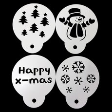 크리스마스스텐실