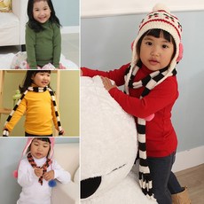 이솝스토리 목폴라특가판매 아동목폴라 목티 폴라티 긴팔티 기모후드