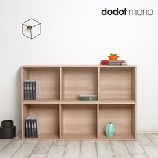 [두닷모노] 모리 공간박스 세트G(3단+3단), 화이트오크