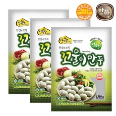 선비찬 아하고기꼬물이만두1.35Kg*3봉, 1.35kg, 3개