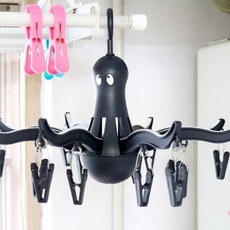 이케아 PRESSA 건조대집게16 빨래건조대, 문어건조대(레드)