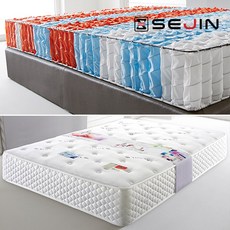 세진침대3way기술특허9존독립스프링매트리스