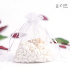 다용도 망사주머니, 4. M(13x18)화이트, 1개