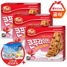 포스트 콘푸라이트 베리요거트바 4개입X3박스+랜덤사은품, 1개