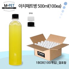 M-PET! 생수병 아치패트병 500ml(100개입), 100개