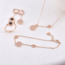 18k별목걸이팔찌세트