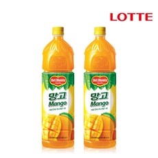 롯데칠성음료 델몬트 망고 음료, 12개, 1.5L