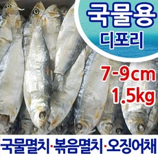 대진 디포리 국물용 육수용 1.5kg 9-11cm 멸치 밴댕이