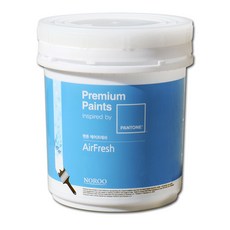 노루페인트 공기정화 팬톤페인트 에어프레쉬 1L 무광, 18-4252 Blue aster, 1개