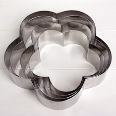 달곰베이킹 매화 무스링 높이5cm 1호~4호, 1개