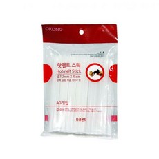 오공 핫멜트 미니 스틱(7.2MMX40-240G), 1개