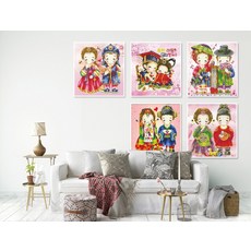 십자수혼례하는날