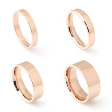 써지컬스틸각인반지3mm
