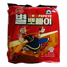 삼양 별뽀빠이 멀티팩, 72g, 4봉