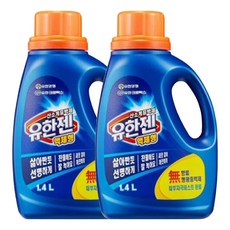 유한젠 산소계표백제 액체형, 1.4L, 2개