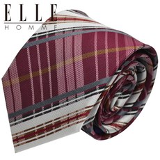 [ELLE HOMME] 엘르옴므 실크넥타이 - 러시아 와인 8.5cm