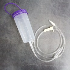 행복한 [4시이전당일출고]행복한 피딩통 600ml 피딩줄세트 환자음식공급기