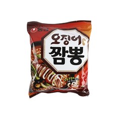 농심 오징어짬뽕, 124g, 20개