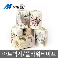꽃띠벽지