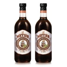 메티에 흑당시럽, 750ml, 2개