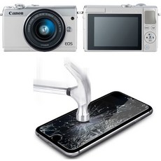 UNIQUENESS 캐논 EOS M50 액정 강화 유리 필름, 단일상품