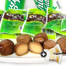 아라리 메추리알 30개입(90알)(+맛보기 밀크츄 2개), 30개입, 450g