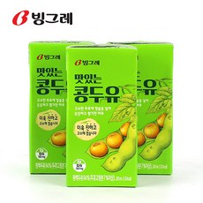 빙그레 맛있는 콩두유, 200ml, 96개