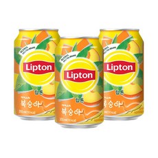롯데칠성 립톤 아이스티 복숭아맛 355mlx48캔 355ml, 355ml, 48개