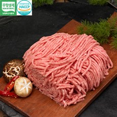 [우리한돈] 무항생제 돼지 다짐육 700g(냉장), 1박스