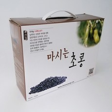 초산정 마시는 초콩 30포 천연발효식초 쥐눈이콩, 120g, 1box