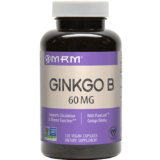 엠알엠 징코 B 60mg 비건 캡슐, 1개, 120정 120개입, 1개, 120정