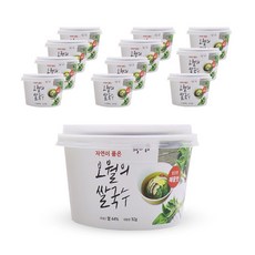 5월의 농부 쌀국수 아이스플랜트 연두빛면 해물맛-12개입, 92g, 1box