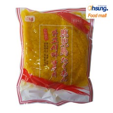 [오성식품] 알밥 단무지1kg 가고시마, 1개